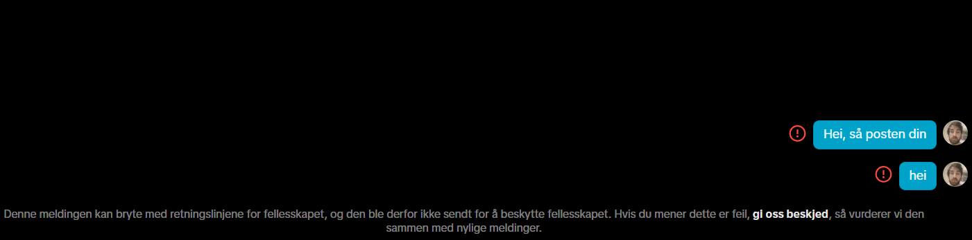 Etter å ha delt video fra Jernbanetorget 24.11.2025 i tre deler nødvendig å dele opp i, sa